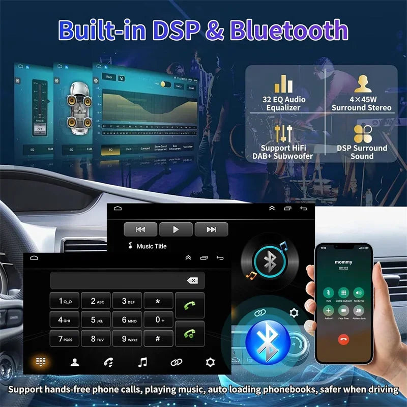 Car Stereo Radio for Ford F150 2009-2014 2+64G 4+64G with Wireless CarPlay Android 9.7'' IPS Touchscreen Wireless GPS WiFi  FM/RDS SWC WiFi Bluetooth Split Screen Bluetooth