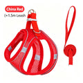 Dog Harness Leash Set for Small Dogs Adjustable Puppy Cat Harness Vest French Bulldog Chihuahua Pug Outdoor Walking Lead Leash