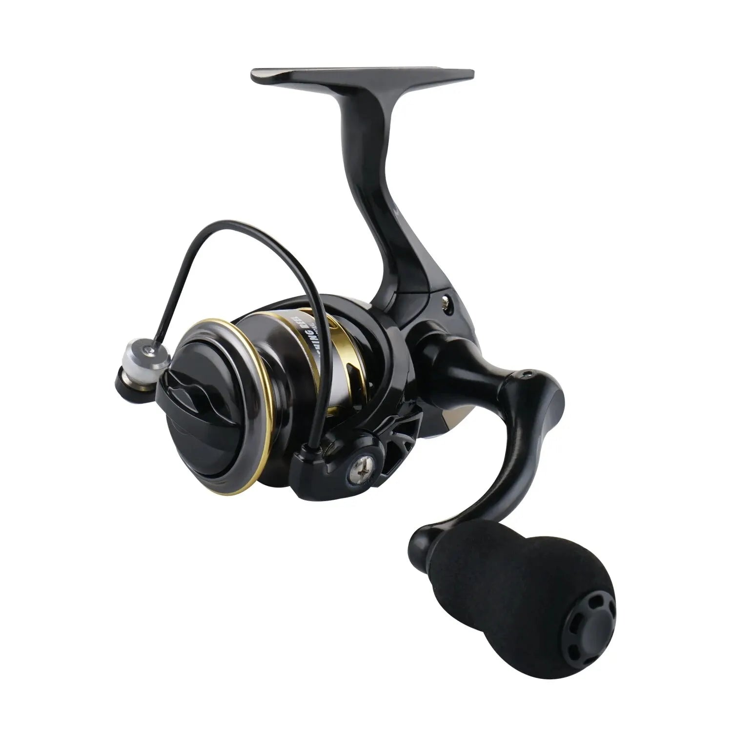 Huidiao 135g/4.76oz Ultralight Spinning Reel 500/800 Small Size 5.2:1 Gear Ratio Compact Ice Fishing Reel for Winter Fishing