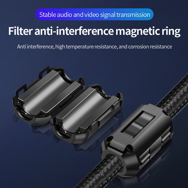 HiFi Digital Audio Coaxial Cable 75Ω Hi-End Stereo Audio Rca to Rca Male SPDIF Coaxial Cable for DVD Projector TV Speaker