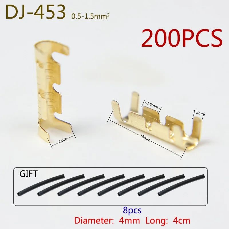 50pcs 100pcs 200pcs Docking Terminal U Type Terminal Tab 0.3 To 1.5mm2 Terminal Block Connector Double Connector Terminal