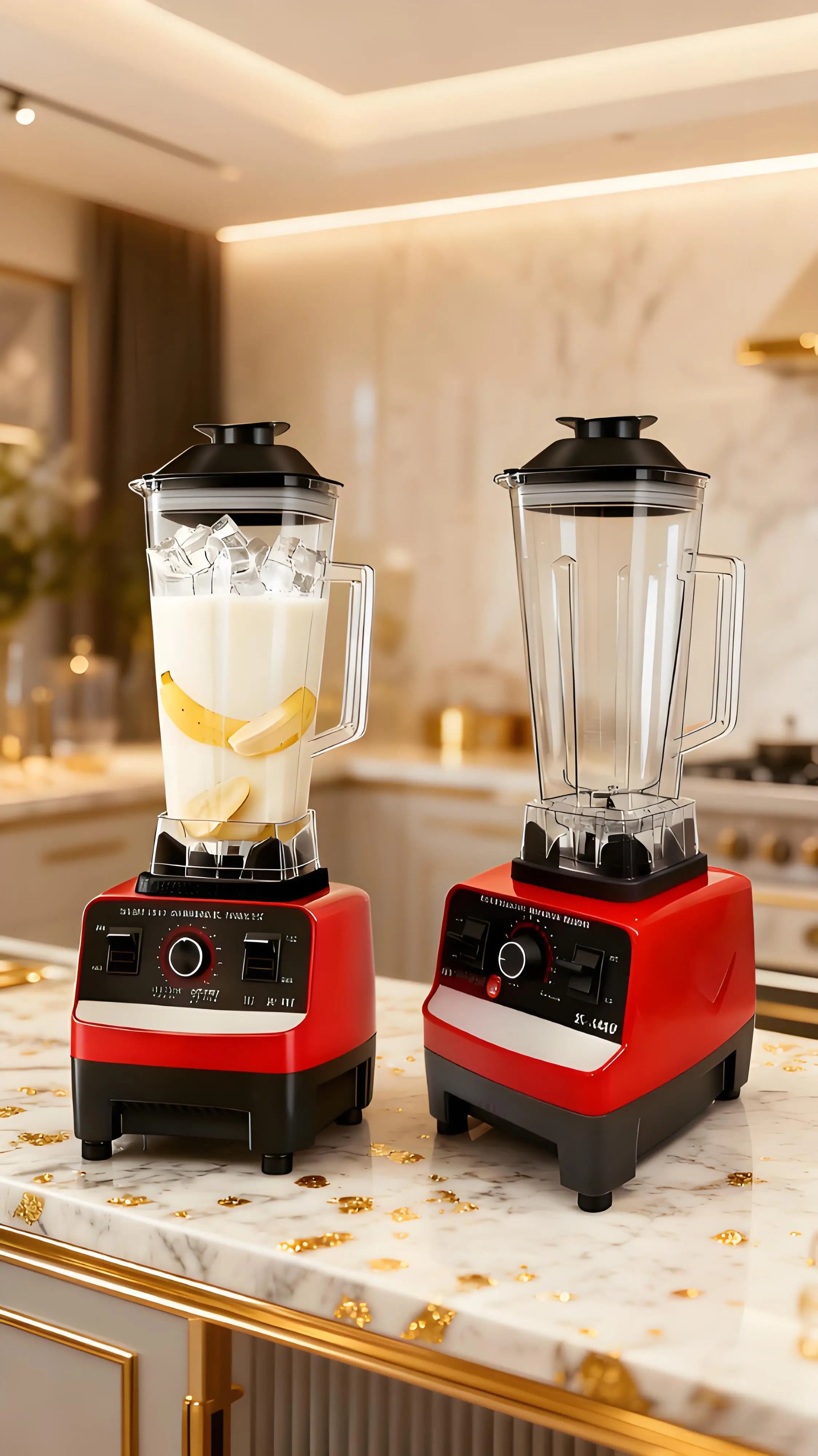 Safe BPA-Free Blender with Jar – Great for Smoothies & Beverages, Comes with 6 Useful Tools