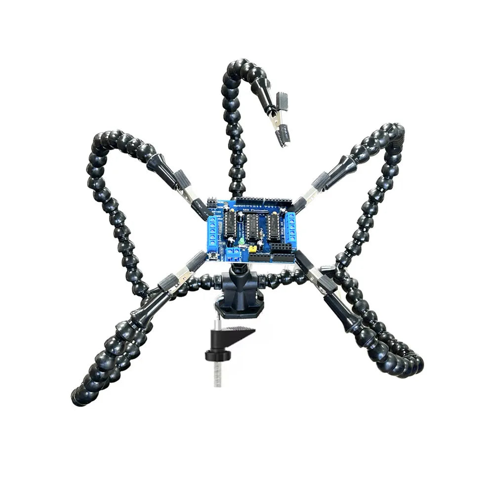 Helping Hand Third Hand Soldering Stand Flexible Arm PCB Holder Table Clip Tool Gadgets for Welding and Soldering