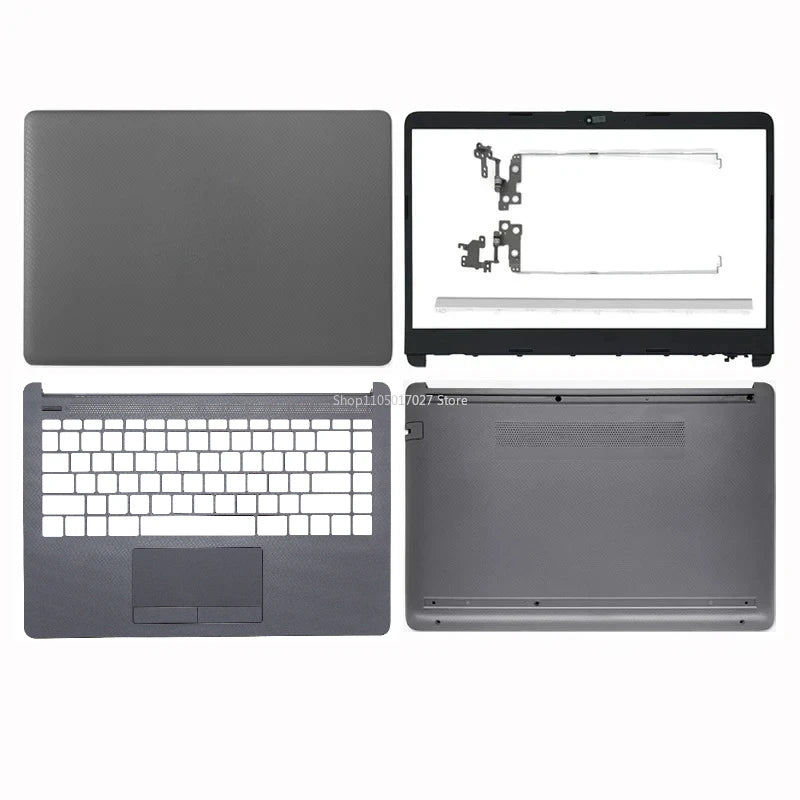 For HP 14-CF 14-DF 14-DK 14-DP 14S-CR 14S-CF 240 G8 245 G8 340 G5 TPN-I130 I135 LCD Back Cover Bezel Palmrest Bottom Case Gray