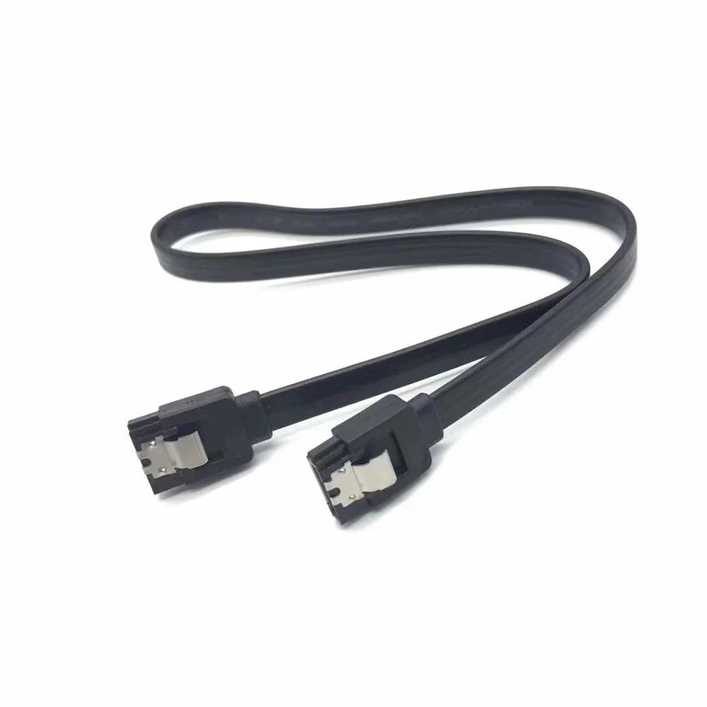 1-10PCS SATA Cable 6Gbps, sata 3 Cable, HDD ssd Data Cable, 7 pin SATA III Cable with Locking Latch for Hard Drives sata HDD/SSD