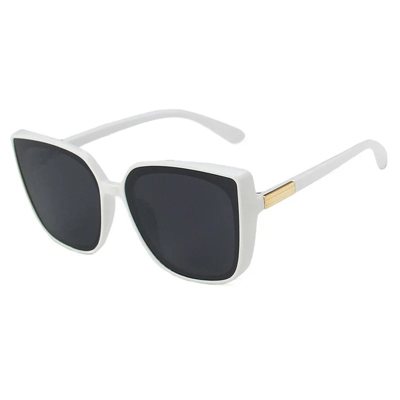 Square-framed Big Face European And American Trend Sunglasses Female Retro New Net Red With The Same Glasses Sunglasses 1180