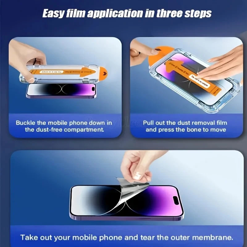 3Pcs HD Phone Screen Protector Set And 1 Phone Case, Compatible With IPhone 17/ Air/17 Pro Max/16/15/14/11/XR/XS
