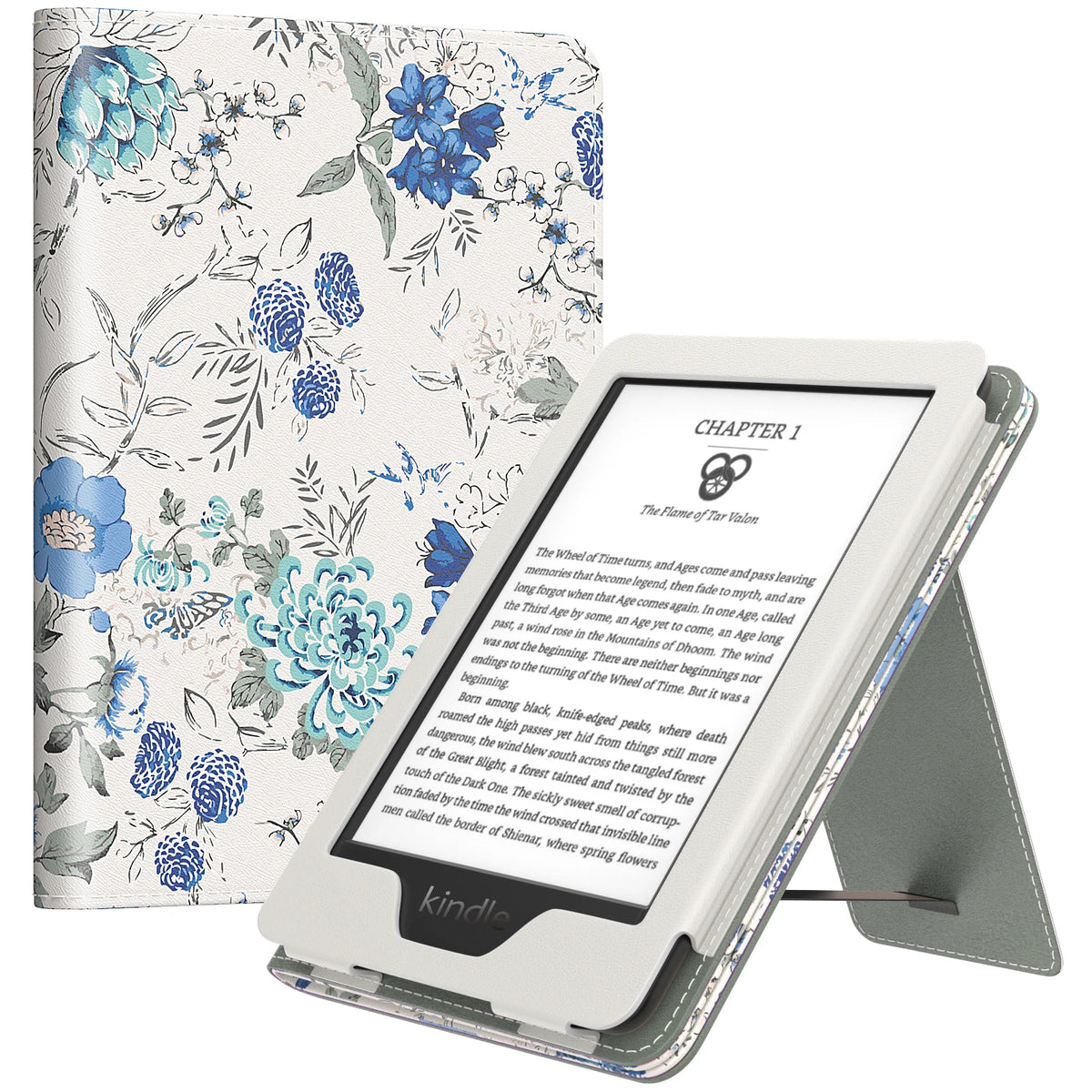 Case for 6" Kindle(11th Generation, 2024/2022 Release)/(10th Gen,2019)/Kindle(8th Gen, 2016), Ultra Lightweight PU Shell Cover