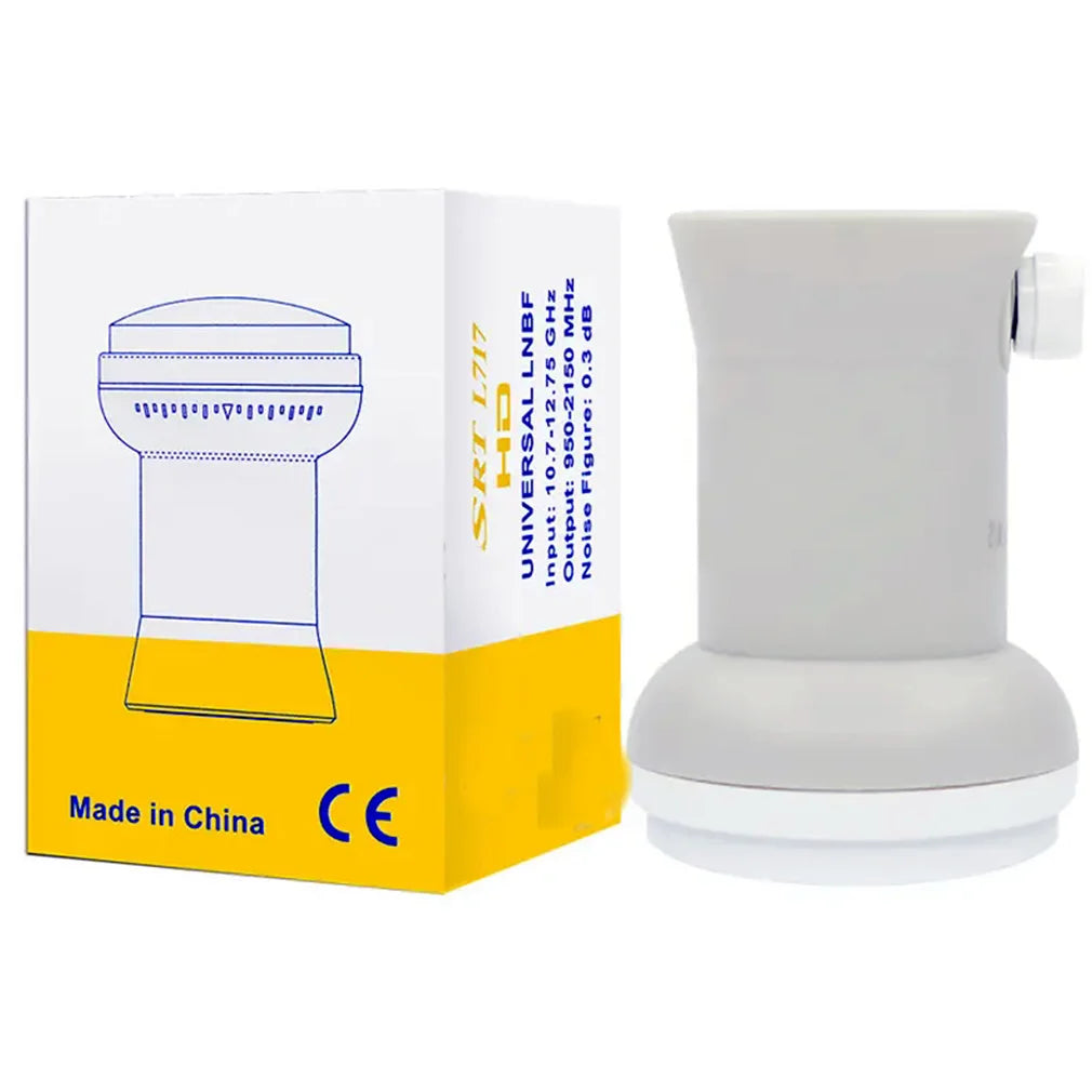 Full HD Satellite TV Receiver Universal Single LNB L9.75/10.6 KU Lnb 1 Output LNBF Waterproof Satellite Dish LNB Digtal KU-BAND