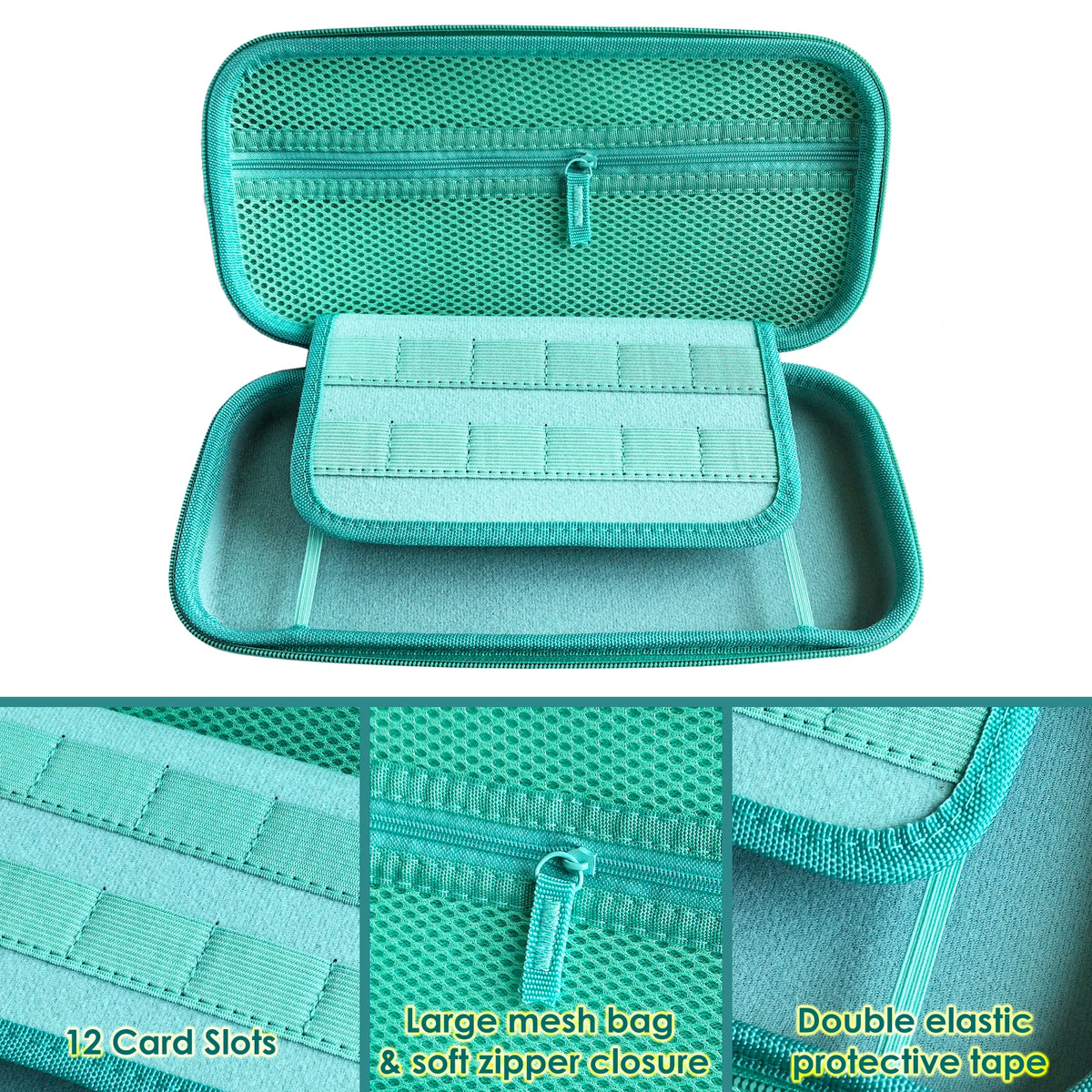 Carrying Case Kit For Switch 2, Protective Portable Hard Shell Storage Bag for NS2 Animal Crossing Console, Ravel Case for NS 2