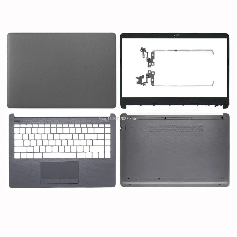 For HP 14-CF 14-DF 14-DK 14-DP 14S-CR 14S-CF 240 G8 245 G8 340 G5 TPN-I130 I135 LCD Back Cover Bezel Palmrest Bottom Case Gray
