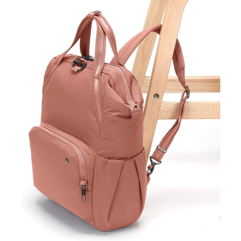 17L Anti Theft Backpack-Fits 16 inch Laptop, Rose, One Size