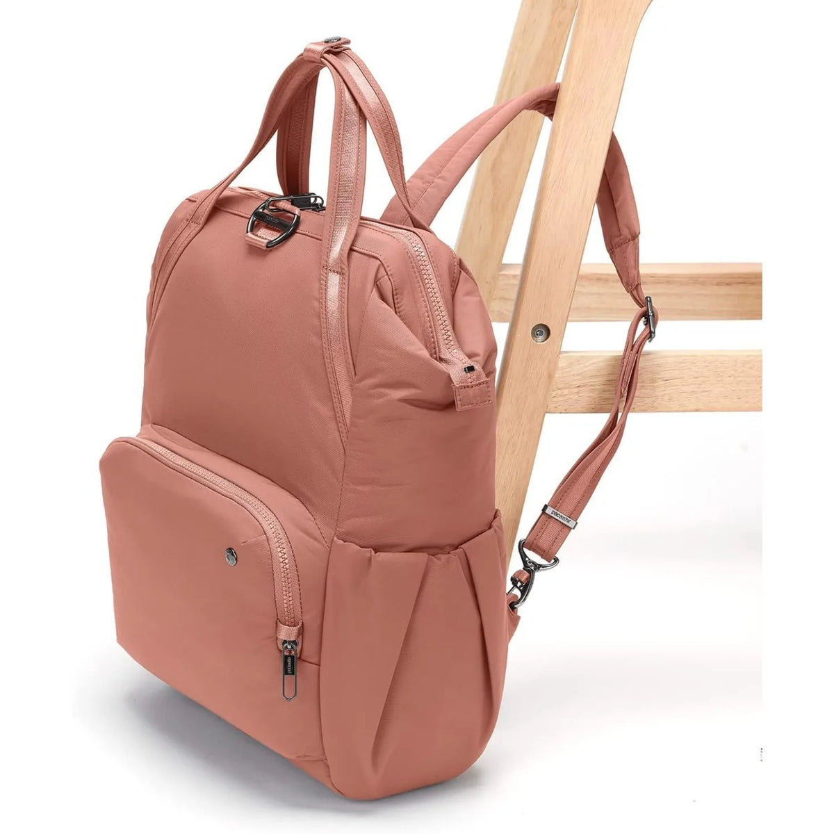17L Anti Theft Backpack-Fits 16 inch Laptop, Rose, One Size