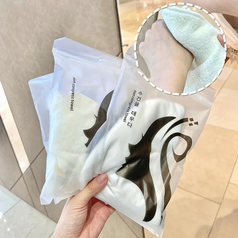 Hot Compress Face Towel Mask, Reusable Facial Steam Towel, Hot Compress Skin Care, Moisturizing Face