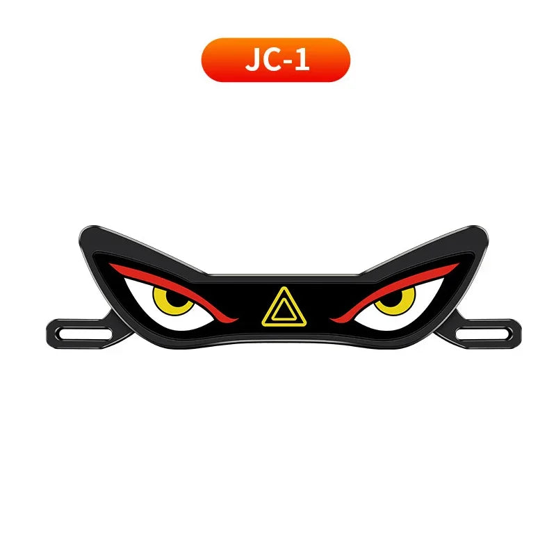 2026 Newest Motorcycle Cool Demon Eye LED License Plate Waterproof Ambient Light Headlight Brake Light Motorcycles Light
