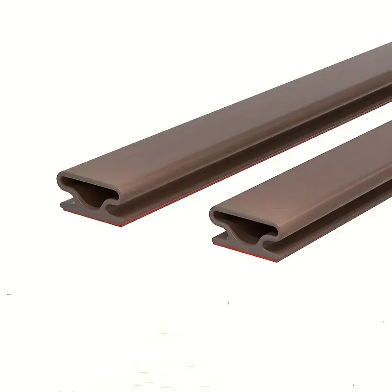 1pc Weather Stripping Door Seal, Window And Door Door Seal Strip, Soundproofing Self-Adhesive Backing D-Shape Door Weather Strip