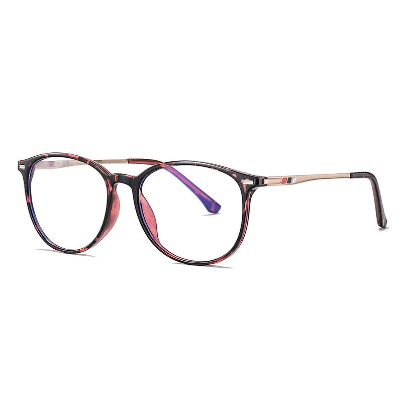 RBENN 2025 New Women's Anti Blue Light Reading Glasses Fashion Ultralight Round Presbyopia Computer Readers +1.50 1.75 2.0 2.50