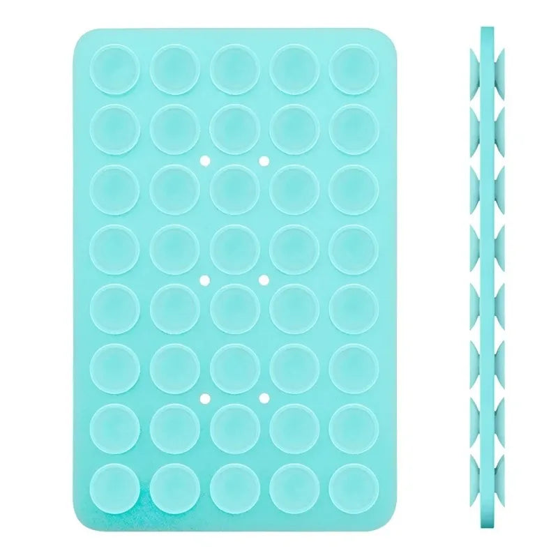 Double Side Silicone Suction Pad for Mobile Phone Fixture Suction Cup Adhesive Silicone Rubber Sucker Pad for Fixed Pad