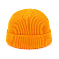 Beanie Knit Hats Fashion Men Boy Skullcap Sailor Caps Cuffs Retro Navy Short Hat Solid Color Unisex Winter Warm Cap Roll-up Edge
