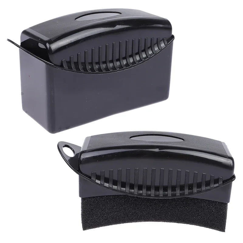 Car Wheel Sponge Brushes (W/ or W/O Lid)-Tire Contour Cleaner&Dressing Applicators, Waxing Polishing Pads Detailing Accessories