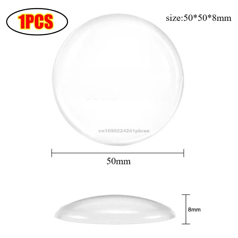 Door Stopper Handle Bumpers Silicone Self Adhesive Mute Anti-Shock Protection Porte Pad Home Decoration Wall Protection