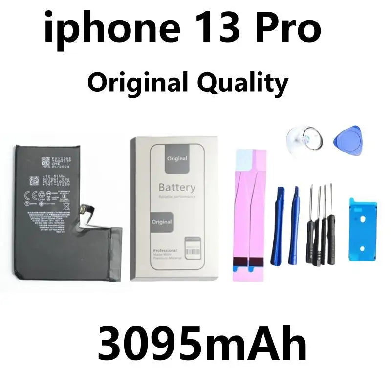 Xilecaly Battery For iPhone 14 Pro Max 11 Pro 12 13 Mini Pro Max Original Real High Capacity Replacement Bateria Warranty 1 Year