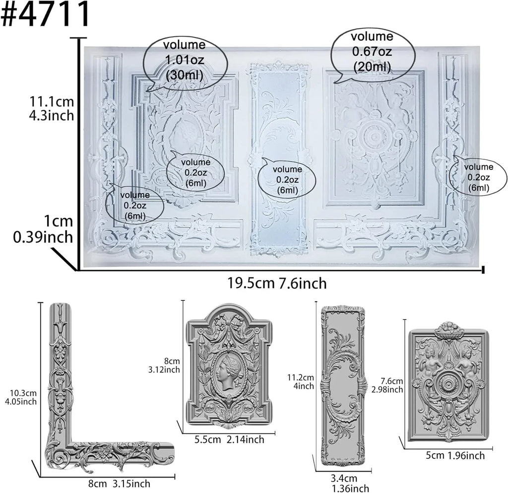 Angel Relief Pendant Silicone Mold Greek Wax Goddess Retro Cake Decoration Accessories Fondant Cake Mold Plaster Resin Molds