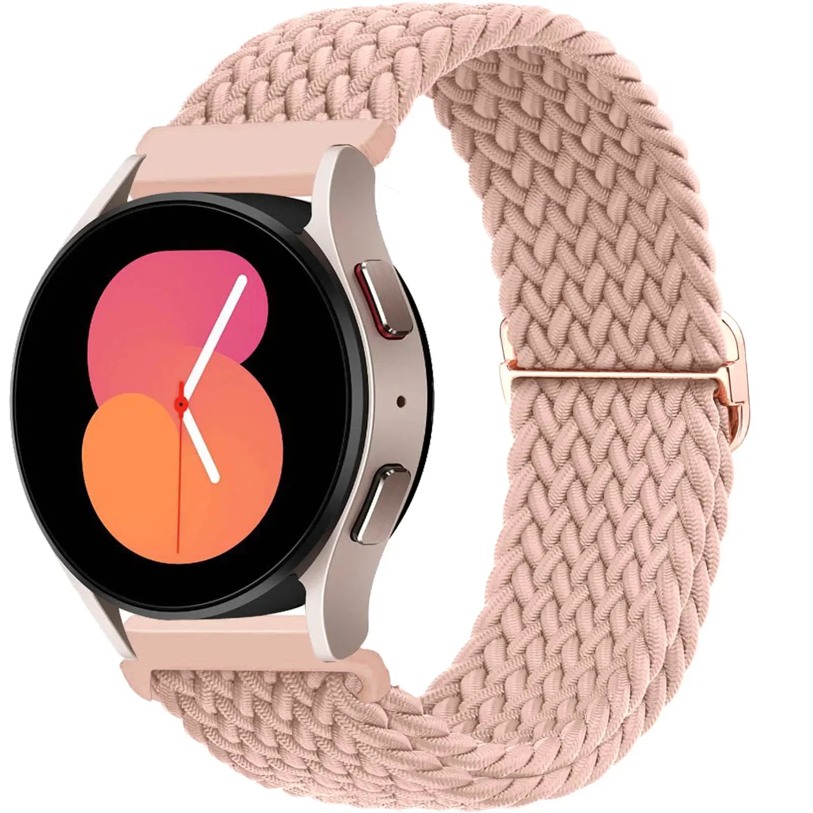Nylon Strap for Samsung Galaxy Watch 7 6 5 4 40mm 44mm 6Classic 43/47mm 20mm 22mm Braided Solo Loop Band for Huawei Watch 3 4Pro