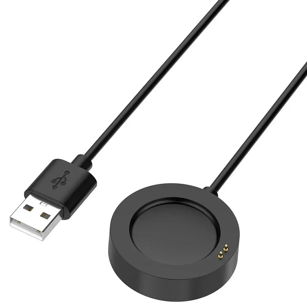White Smartwatch Charging Cable - USB Charger for Xiaomi Watch 2/2 Pro, Watch S2/S3/S4 Sport Smart Watch Accessories