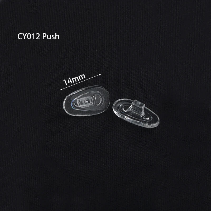 2000pcs Wholesale Eyeglasses Glasses Silicone nose pads various types & sizes eyewear nose pad part oval round