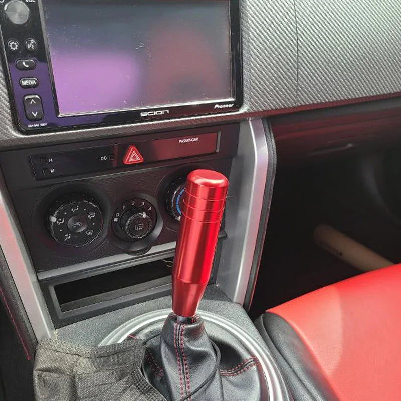 13CM Length Car Individuality Modification Gears Lever Aluminum Gear Shift Knob Racing Car Shift Gear Knob Multi-color Optional