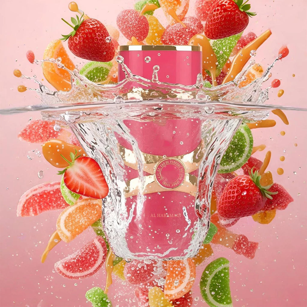 Yara Candy - Vanilla, Fruity, Citrus, Floral - Eau de Parfum Long-Lasting Fragrance for Women, 3.40 Ounce / 100 ml