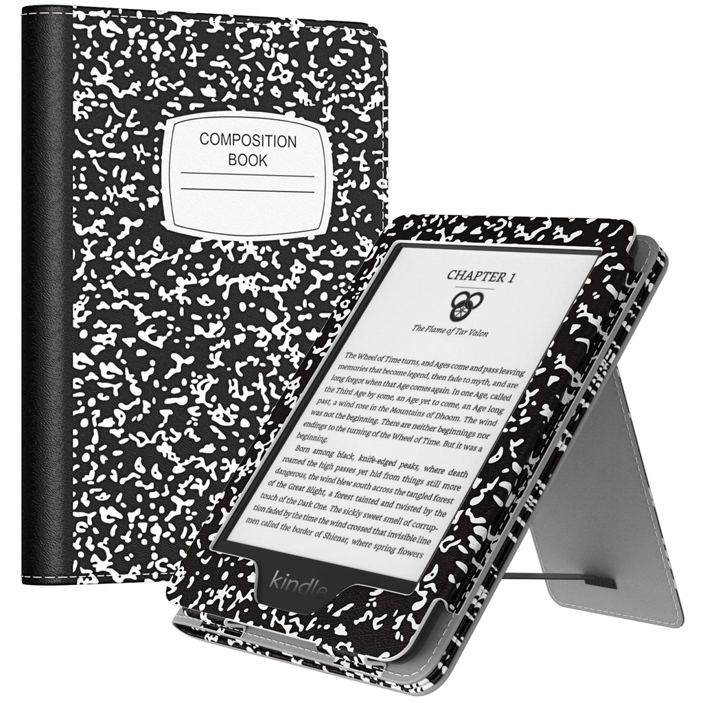 Case for 6" Kindle(11th Generation, 2024/2022 Release)/(10th Gen,2019)/Kindle(8th Gen, 2016), Ultra Lightweight PU Shell Cover