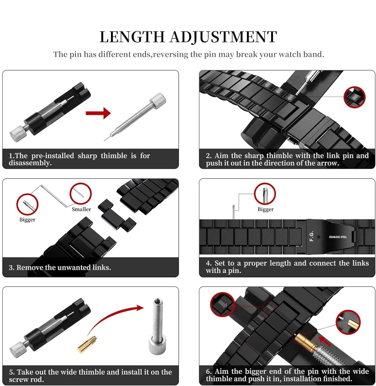 Stainless steel Strap For Apple Watch band UItra 49mm 9 8 7 45mm 41mm metal belt on Iwatch series 6 5 4 SE 3 44mm 42mm 40mm 38mm