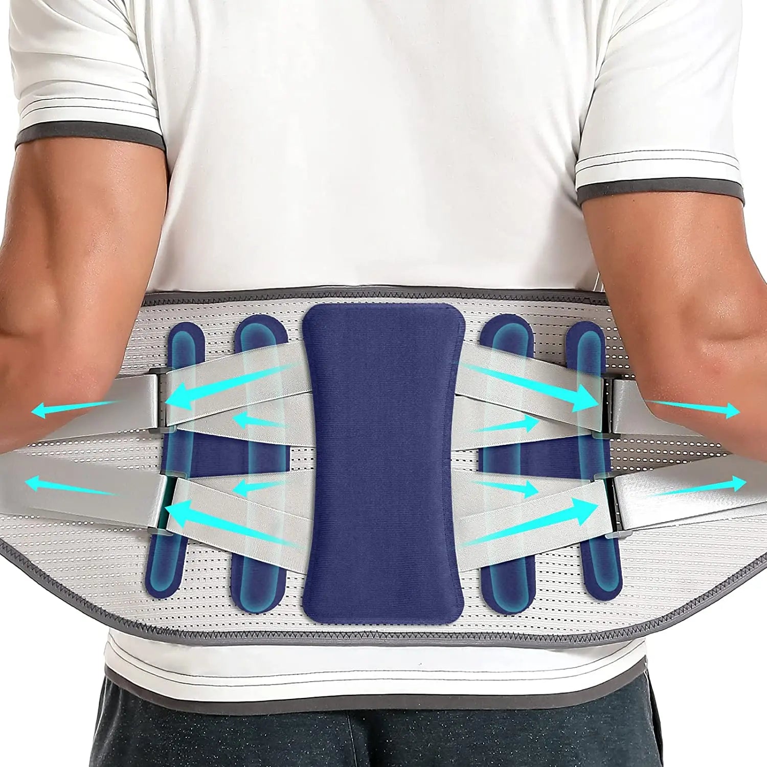 Lumbar Support Belt Disc Herniation Orthopedic Strain Pain Relief Corset For Back Posture Spine Decompression Brace Dropshipping