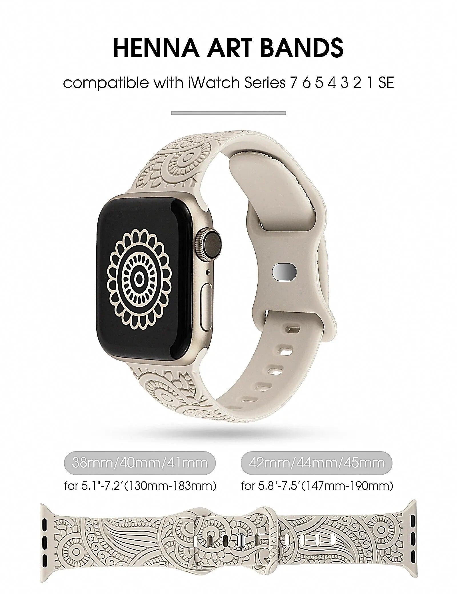 Hot Engraved Pattern Silicone Band For Apple Watch 42mm 46mm 38mm 40mm 41mm Sport Loop Strap For Iwatch Series 10 9 8 Ultra 7 6