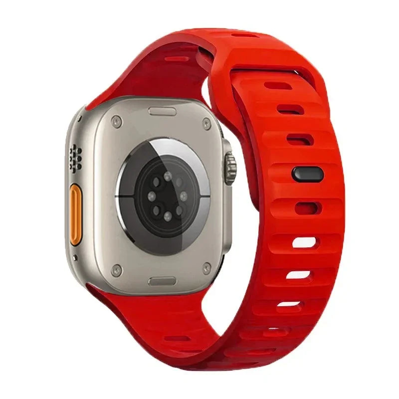Soft Silicone Strap For Apple Watch 8 7 3 5 6 SE 4 Ultra 2 49mm for iWatch 45mm 41mm 44mm 40mm 42mm 38 Luminous Bracelet correa