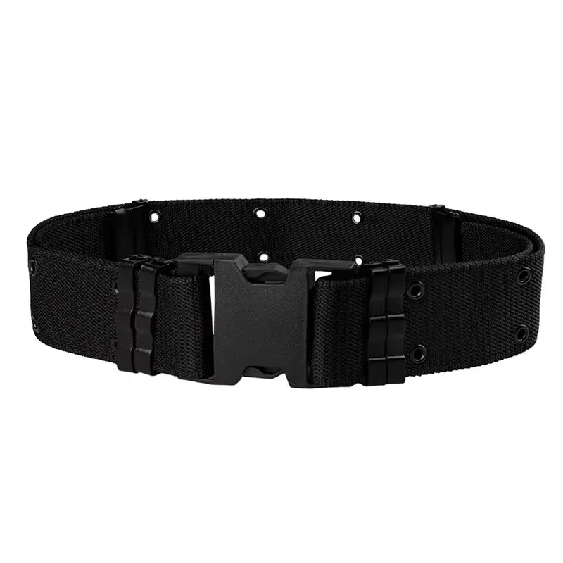 5.5CM Wide Men's Belt Outdoor Multi Function Belt High Quality Canvas For Nylon Male Luxury Belts Sports Jeans Belt Neutral Belt