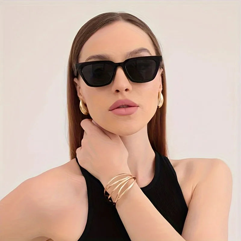 1Pcs Hot  Eyeglasses Fashion Eyewear With Retro Sun Glasses Hip-hop Small Sunglasses