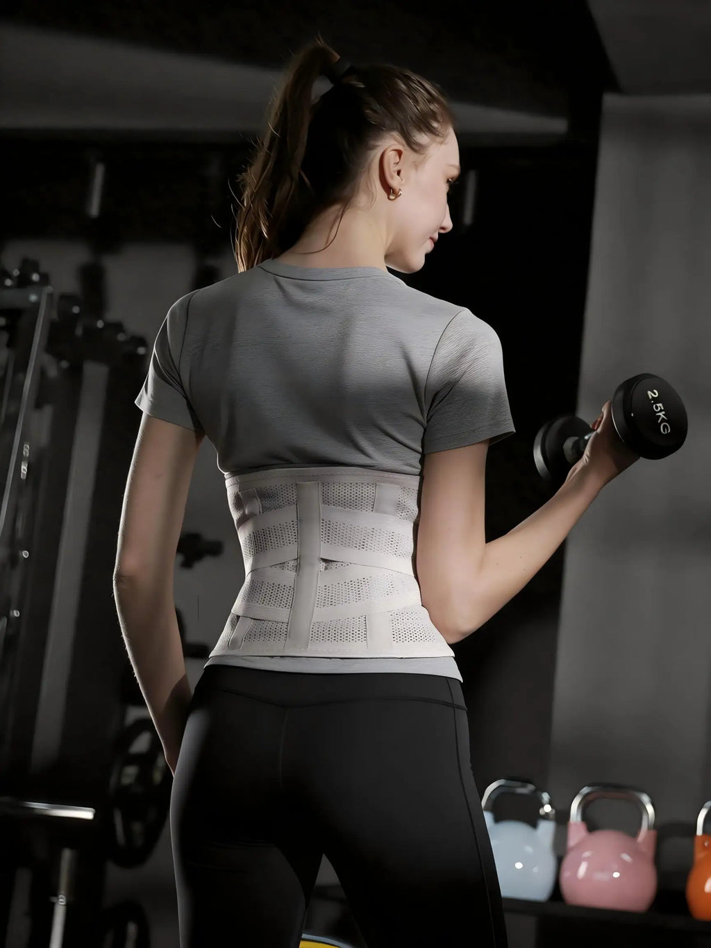 Universal Waist Belt, Lower Back Support for Back Pain, Adjustable Waist Trainer