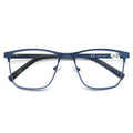 MODFANS Blue Light Reading Glasses for Men Metal Frame Computer Readers Presbyopia Magnifier Lens Eyewear Diopter +0.75 to +4.0