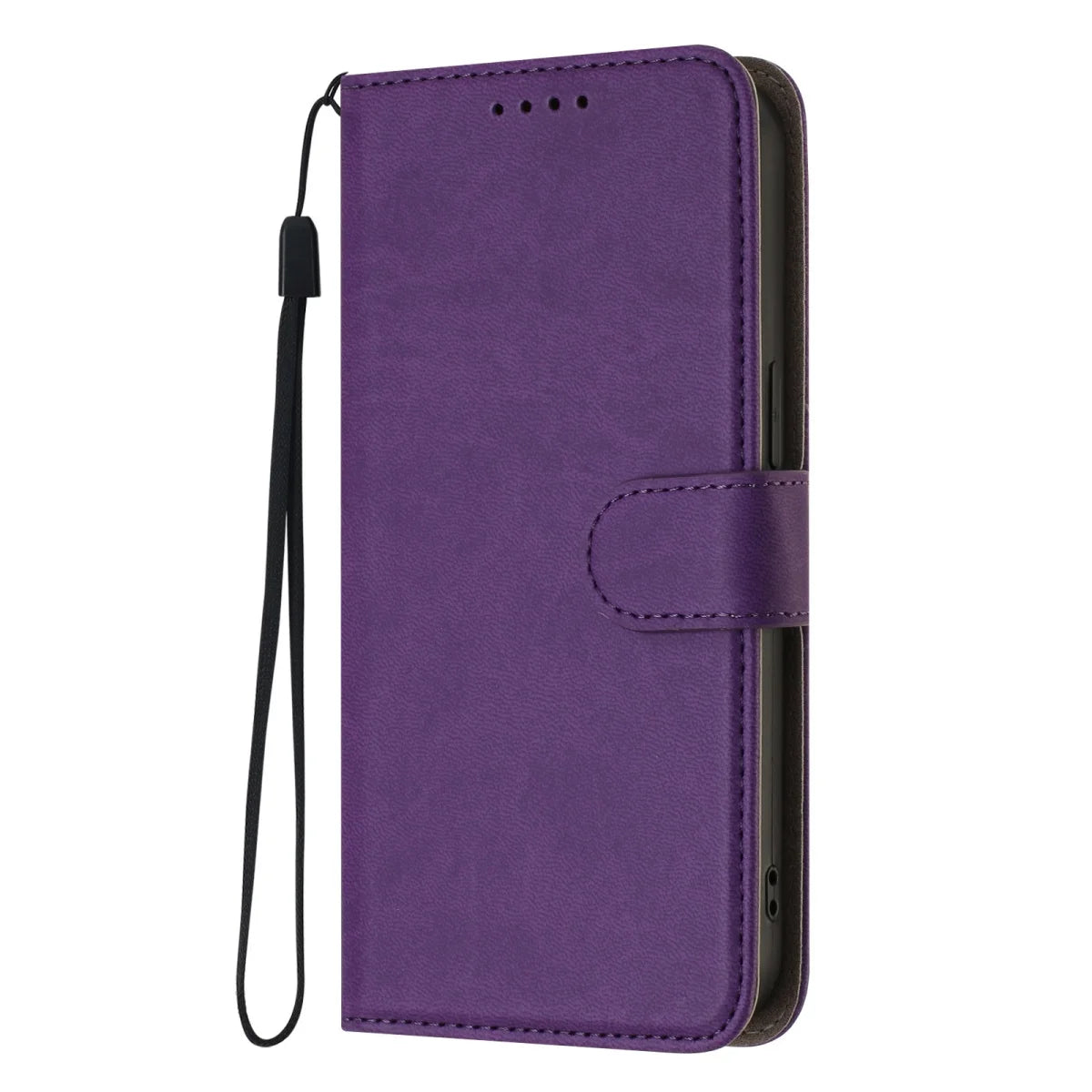 For iPhone 17 18 Pro Max Solid Color Luxury Leather Flip Case on For iPhone 17 16 15 14 13 12 Pro Max Plus Air 16E Wallet Cover
