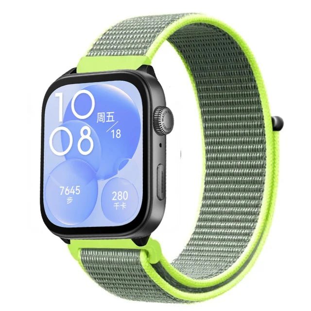 Nylon Loop Strap For Huawei Watch Fit 5/4/3 Sport Breathable Replacement Bracelet Wristband Huawei Watch Fit 4 5 Pro Accessories