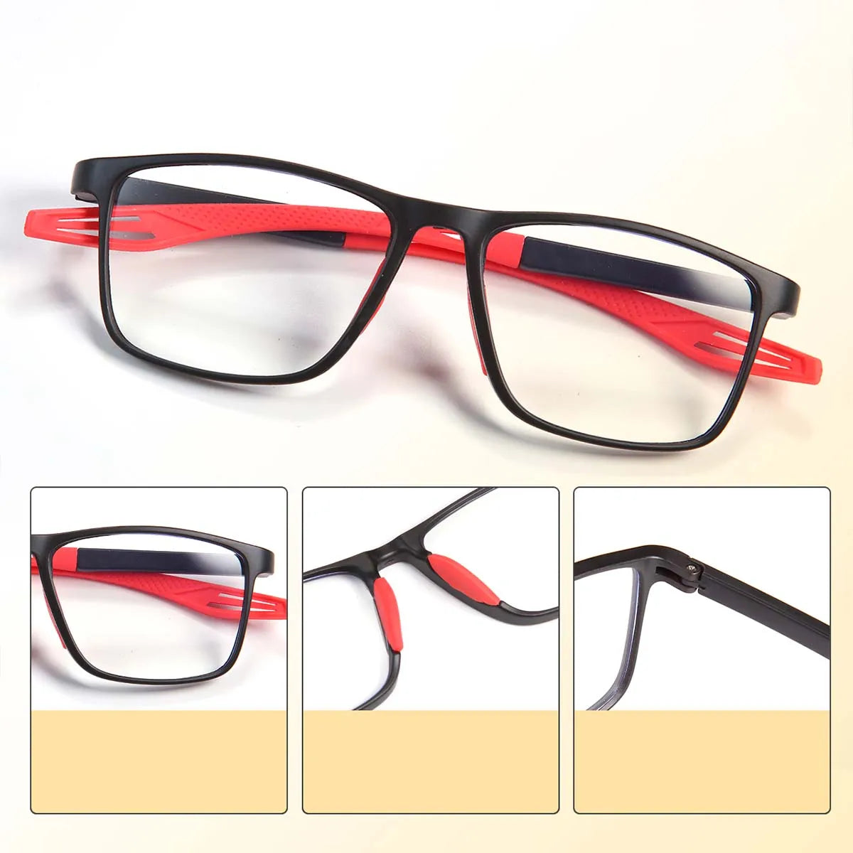 2 Pack Smart Automatic Zoom Eyeglasses Anti-Blue Light Reading Glasses Men Women Optical Spectacle Intelligent Zoom Eyeglass