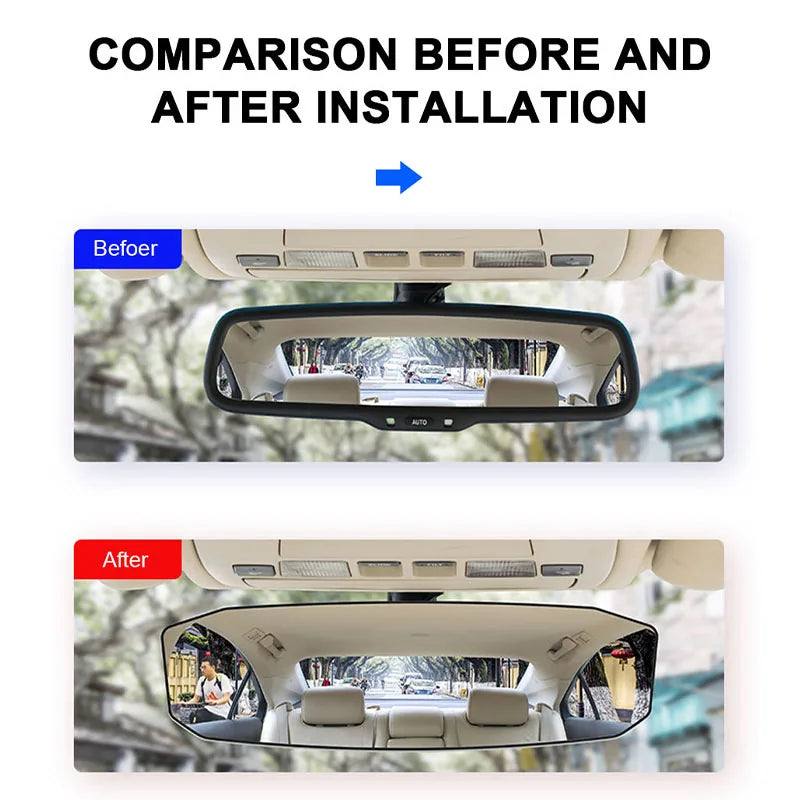 Baby Mirror Interior Car Rearview Mirror Rear Seat Kids Baby Monitor Universal Wide Angle Clear View Baby Mirrors Safety Driving