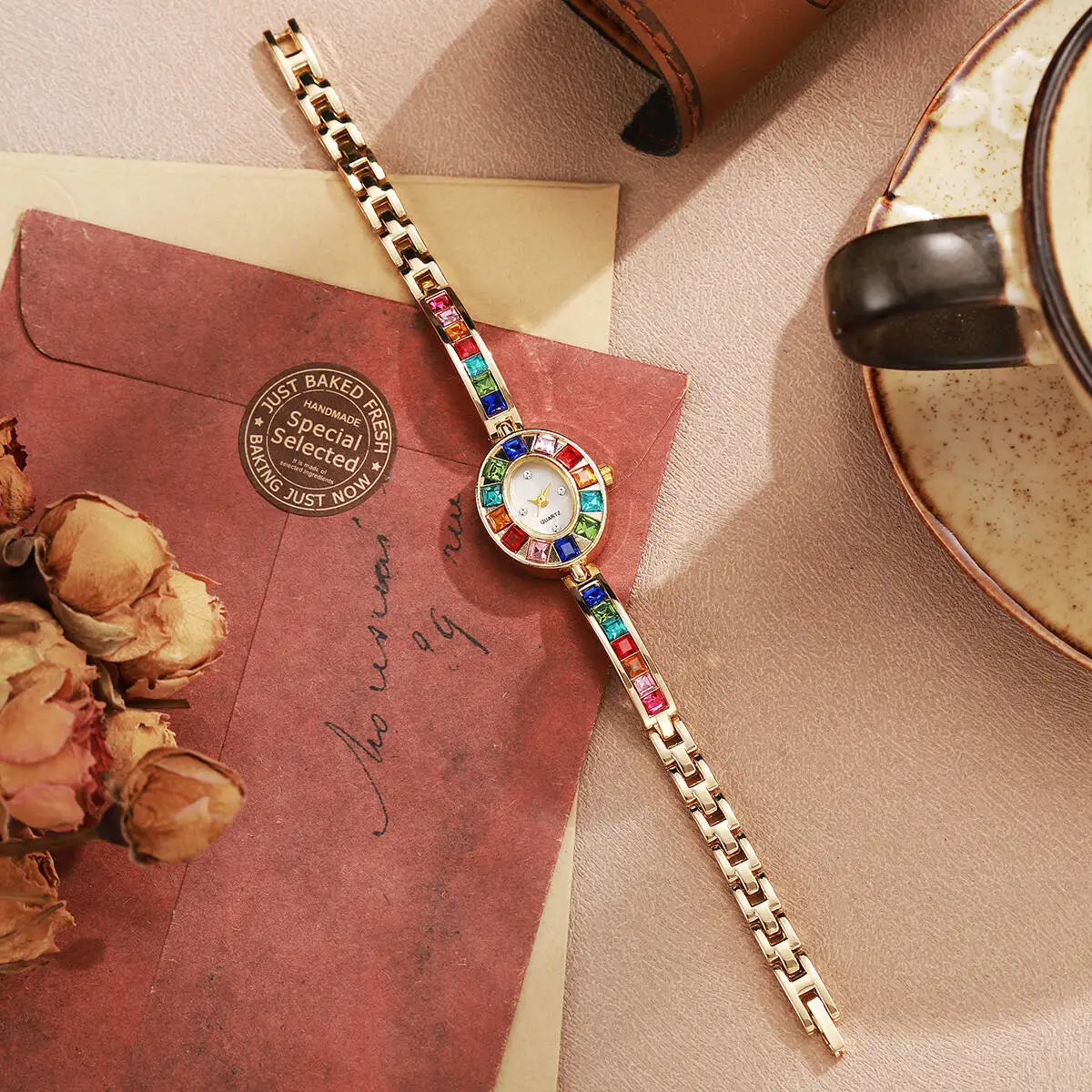 Luxury Rhinestone Women Watches Fashion Bracelet Band Ladies Quartz Watch Relogio Feminino（Without Box）