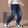 IENENS Kids Boys Jeans Baby Clothes Classic Pants Children Denim Clothing Infant Boy Casual Bowboy Bottoms Trousers  4-11 Years