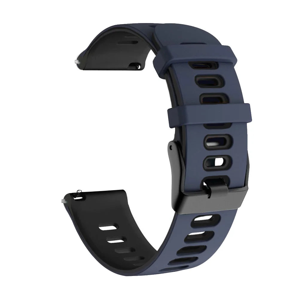 Silicone Watch Band For Xiaomi Huami Amazfit GTR 47mm/2/2e/Stratos 3 Strap 22mm Bracelet For Amazfit GTR 4 3pro Watchband Correa