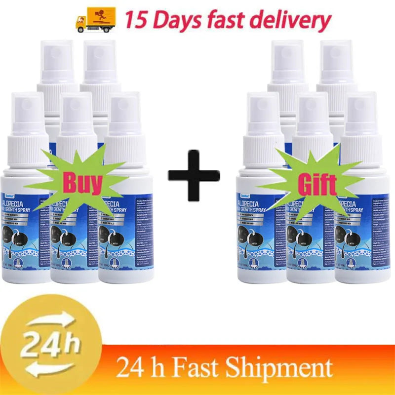 Fast Hair Growth Serum Spray Anti Hair Loss Prevent Baldness Scalp Treatment Repair Roots Beauty Health Hair Care For Men Women