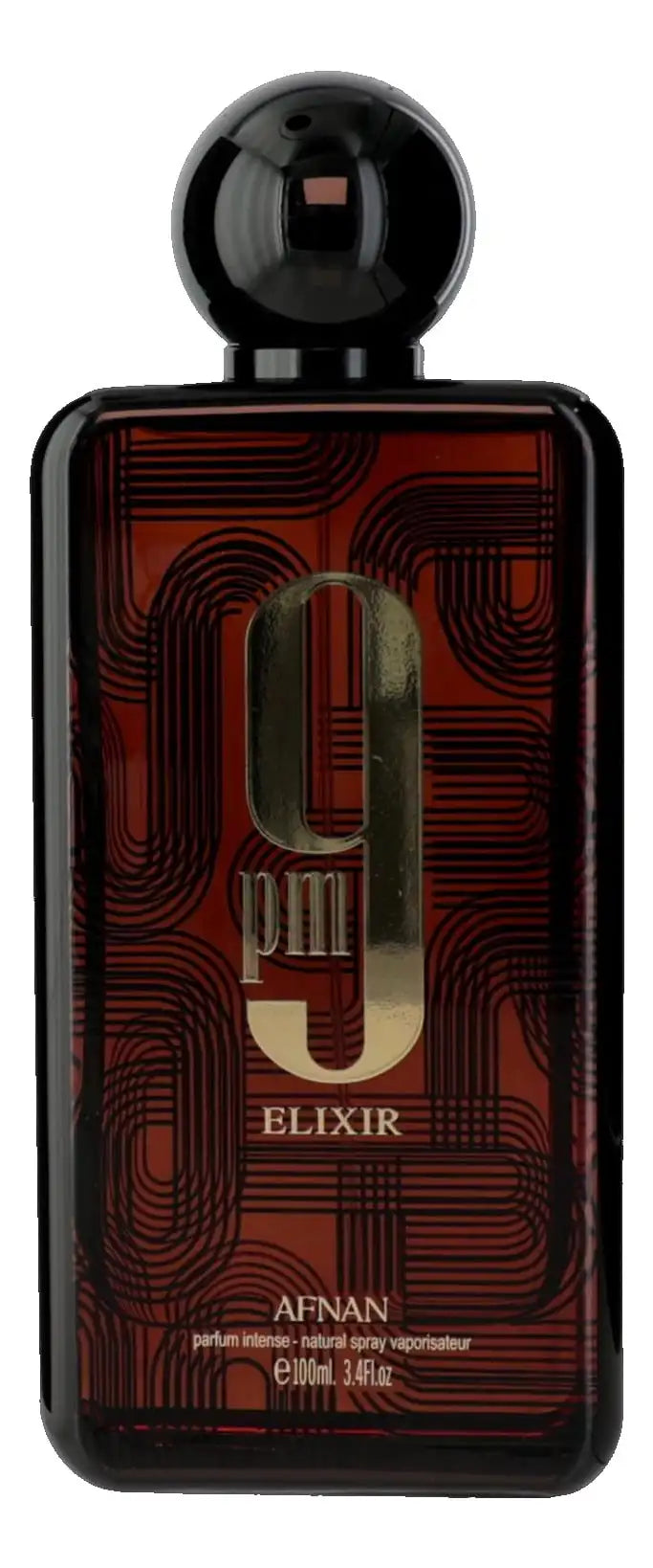 Afnan 9PM Elixir Extrait De Parfum Spray Unisex Fragrance 3.4 Oz Long Lasting Luxury Perfume For Men Women